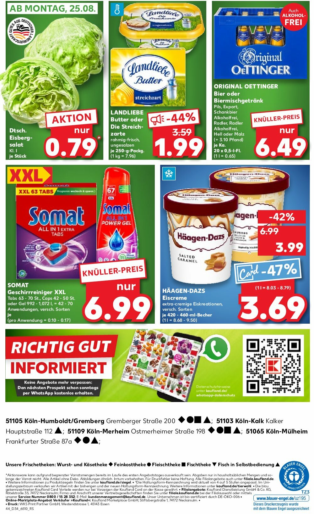 kaufland - Kaufland-Prospekt gültig vom 21.08. bis 27.08. - page: 44