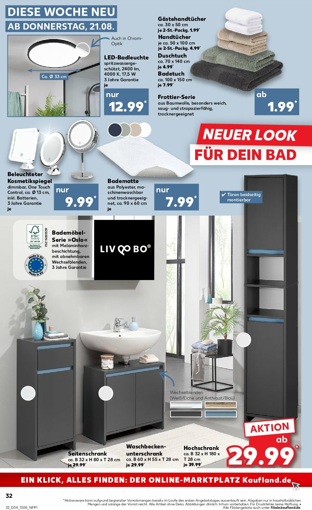 kaufland - Kaufland-Prospekt gültig vom 21.08. bis 27.08. - page: 32