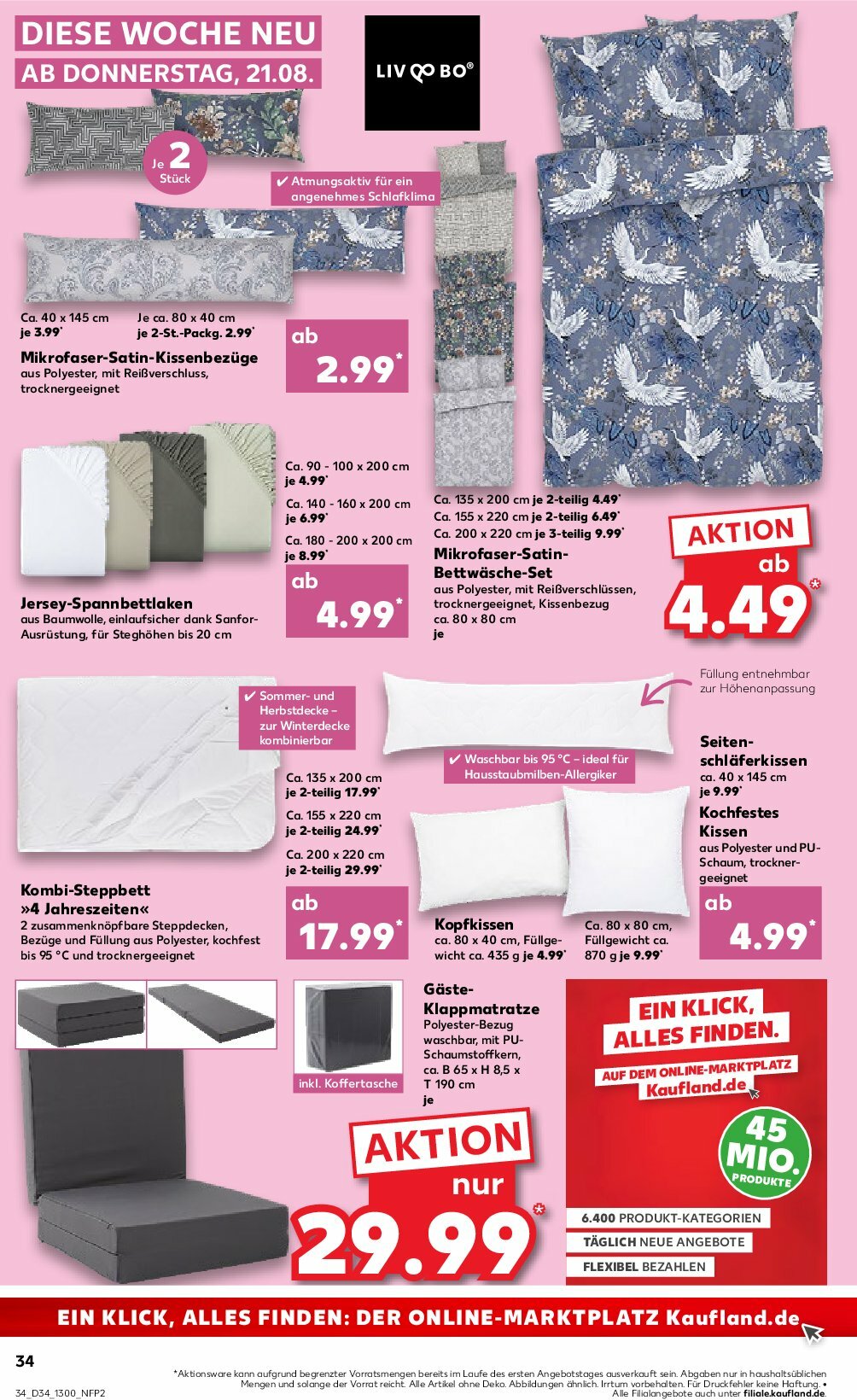 kaufland - Kaufland-Prospekt gültig vom 21.08. bis 27.08. - page: 34
