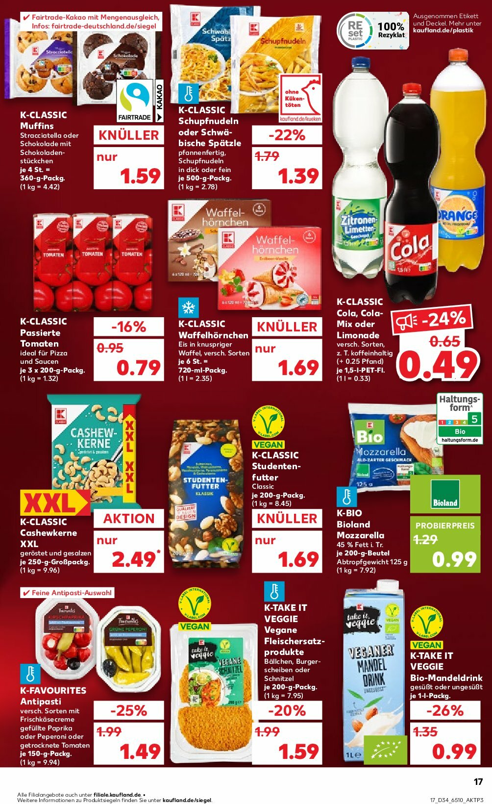 kaufland - Kaufland-Prospekt gültig vom 21.08. bis 27.08. - page: 17