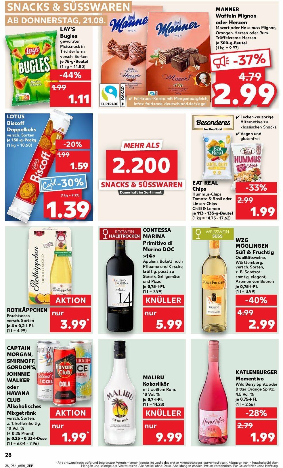 kaufland - Kaufland-Prospekt gültig vom 21.08. bis 27.08. - page: 28