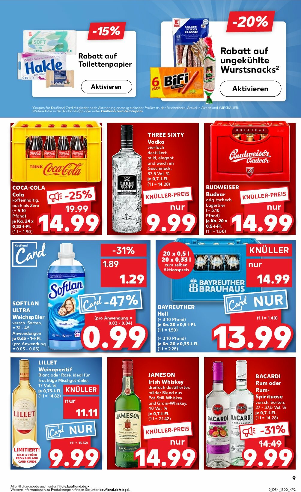 kaufland - Kaufland-Prospekt gültig vom 21.08. bis 27.08. - page: 9