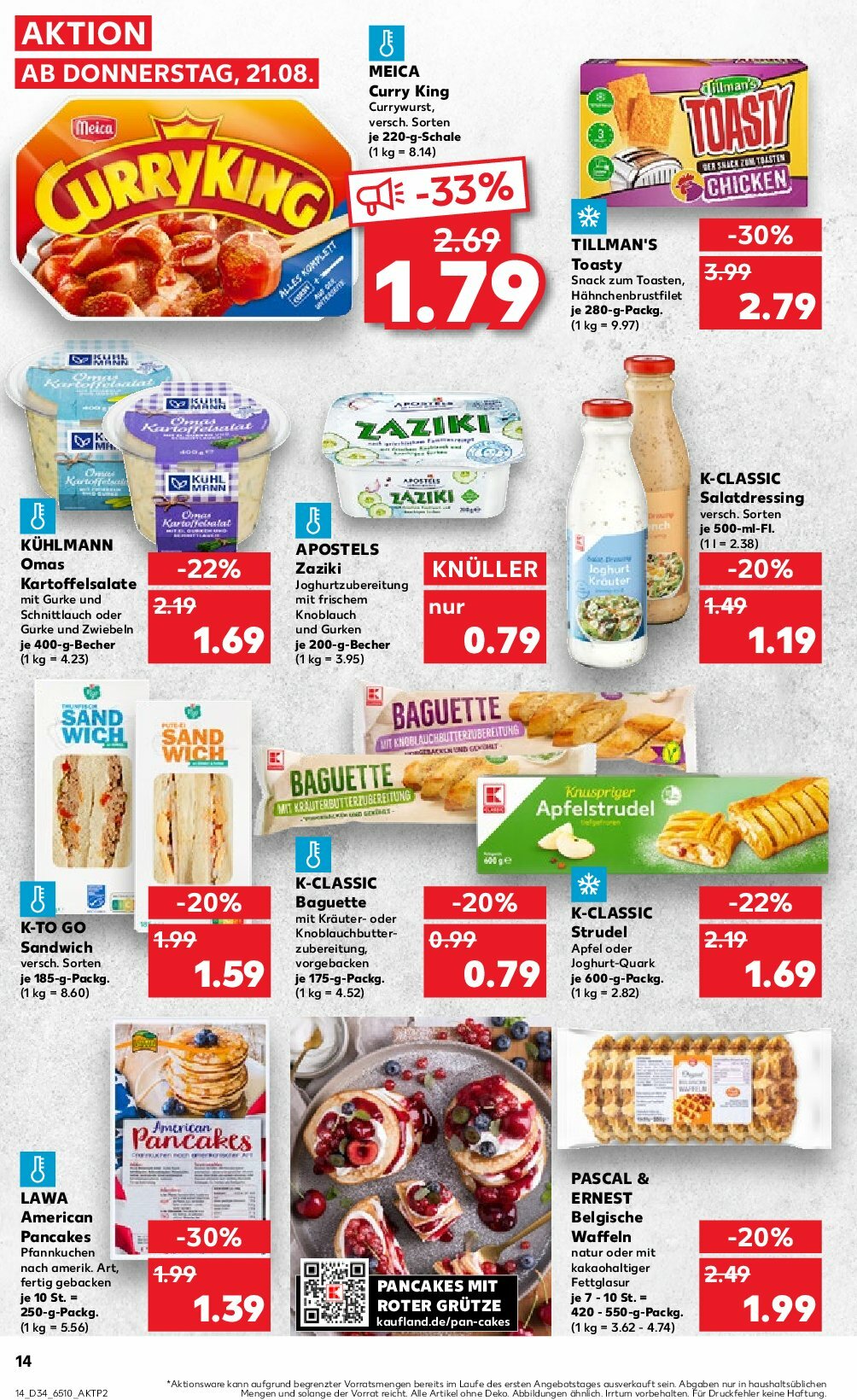 kaufland - Kaufland-Prospekt gültig vom 21.08. bis 27.08. - page: 14