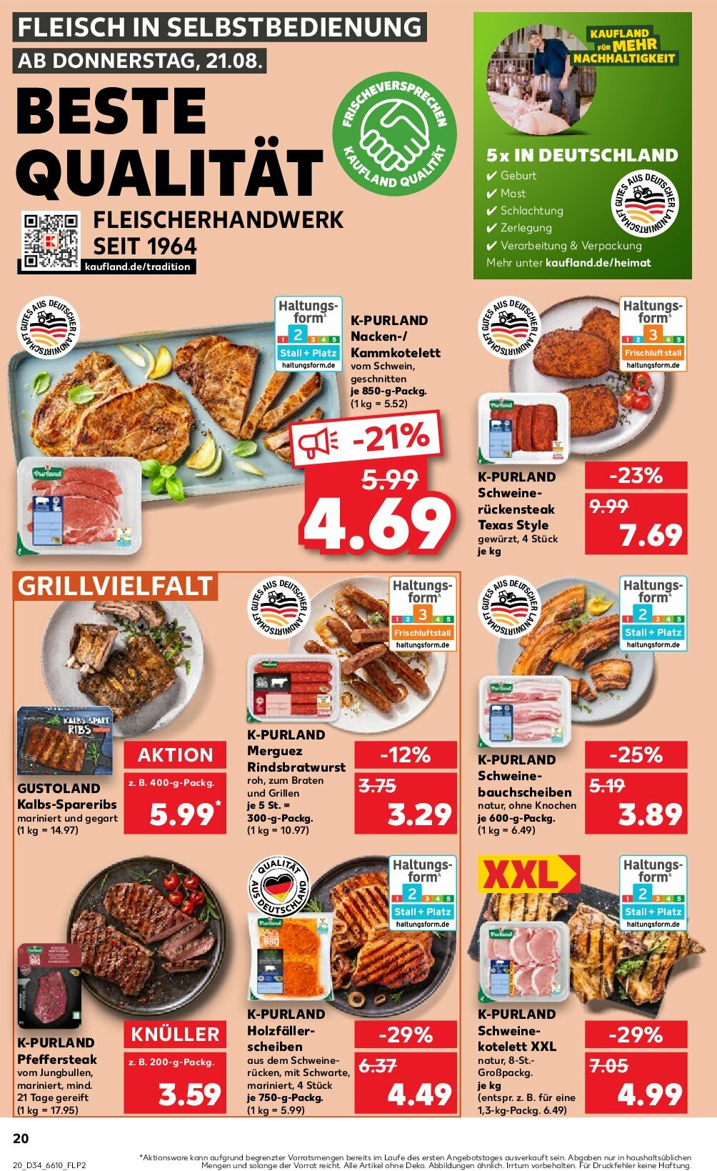 kaufland - Kaufland-Prospekt gültig vom 21.08. bis 27.08. - page: 20