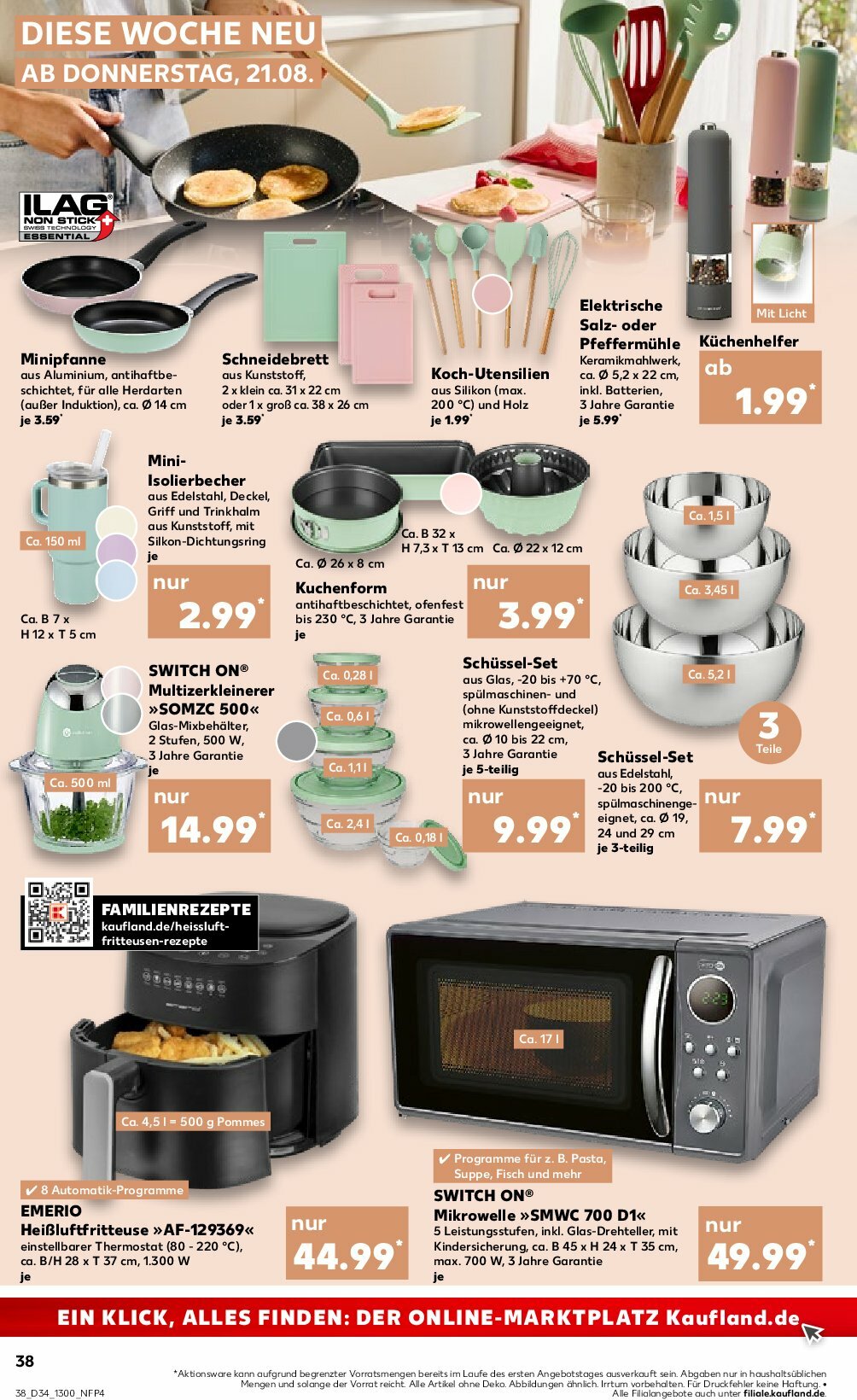 kaufland - Kaufland-Prospekt gültig vom 21.08. bis 27.08. - page: 38
