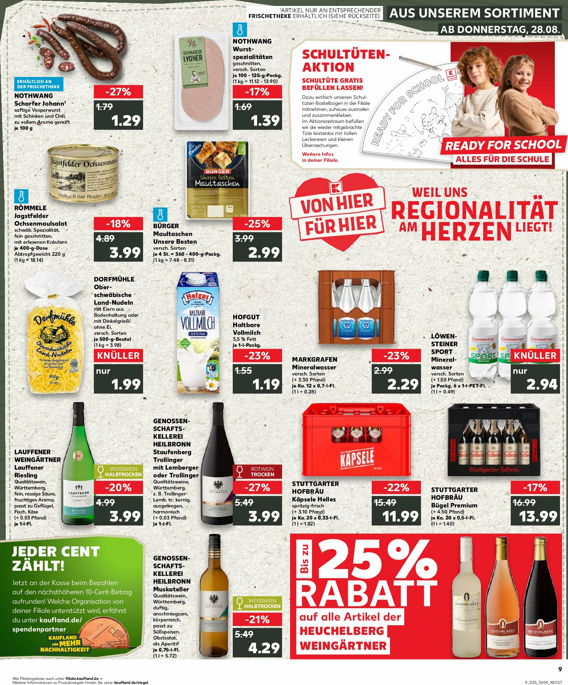 kaufland - Kaufland-Prospekt gültig vom 28.08. bis 03.09. - page: 9