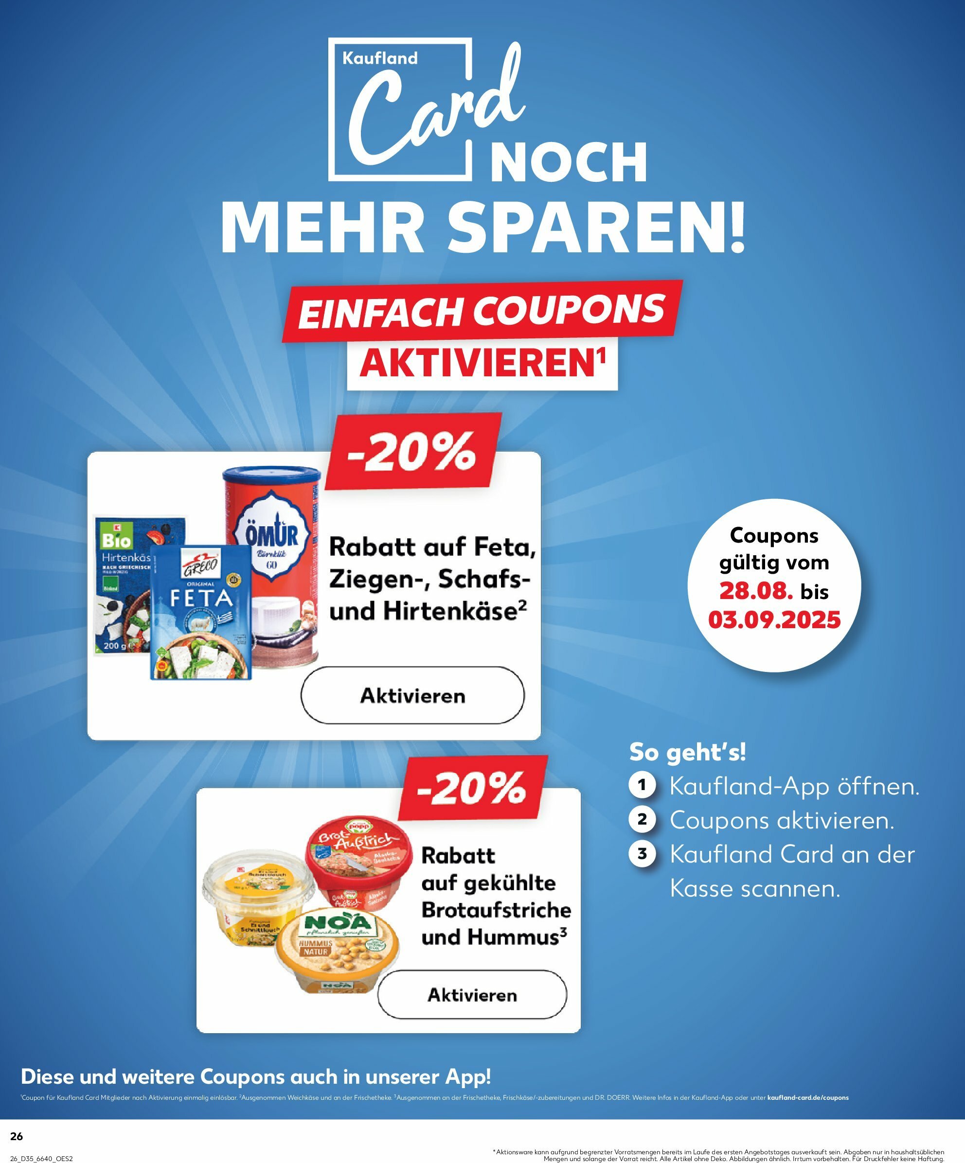 kaufland - Kaufland-Prospekt gültig vom 28.08. bis 03.09. - page: 26