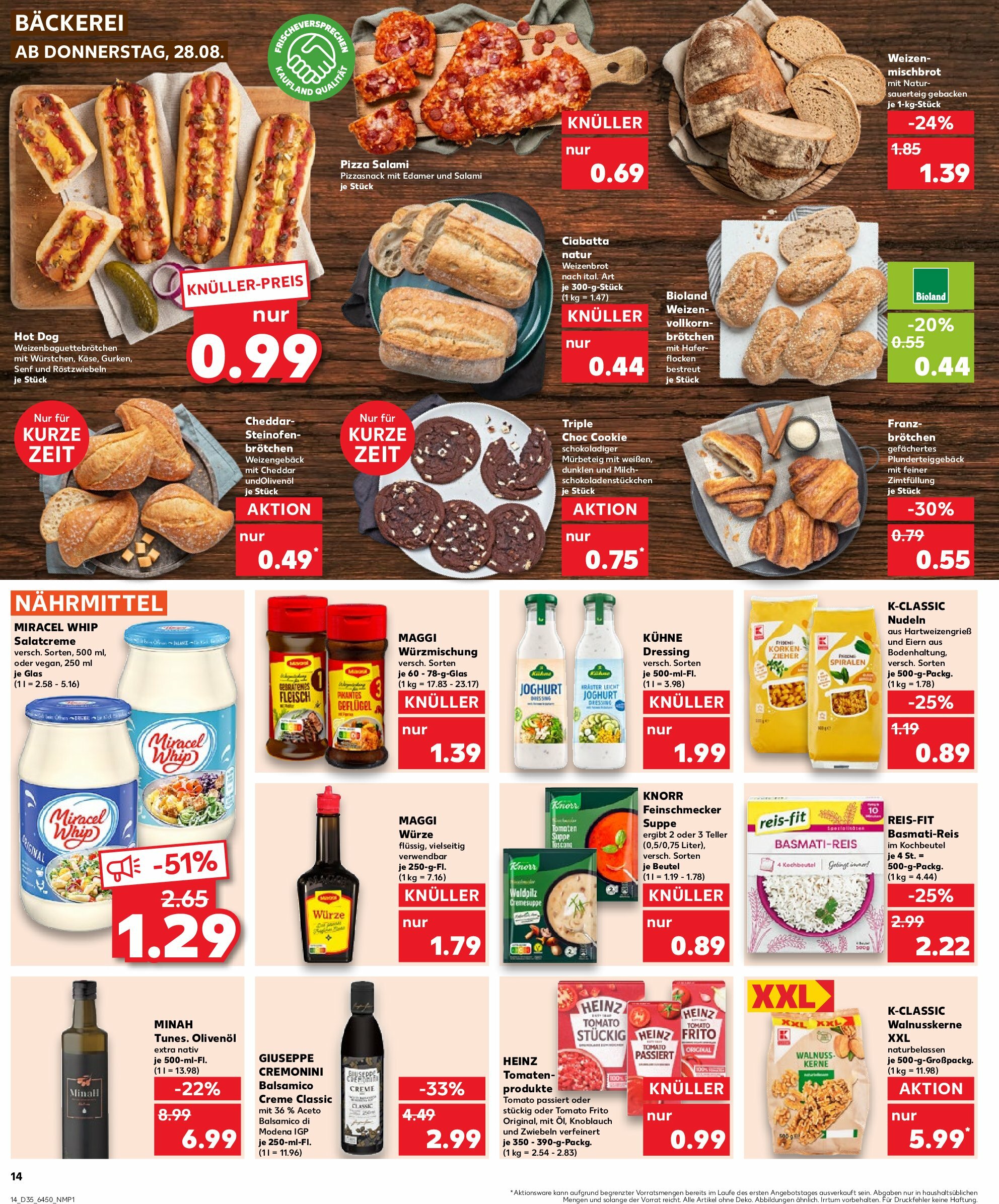 kaufland - Kaufland-Prospekt gültig vom 28.08. bis 03.09. - page: 14