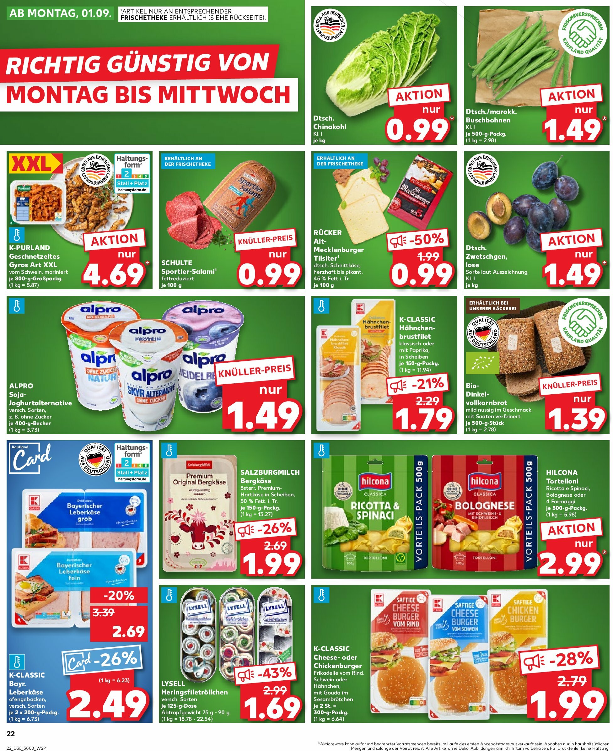 kaufland - Kaufland-Prospekt gültig vom 28.08. bis 03.09. - page: 22