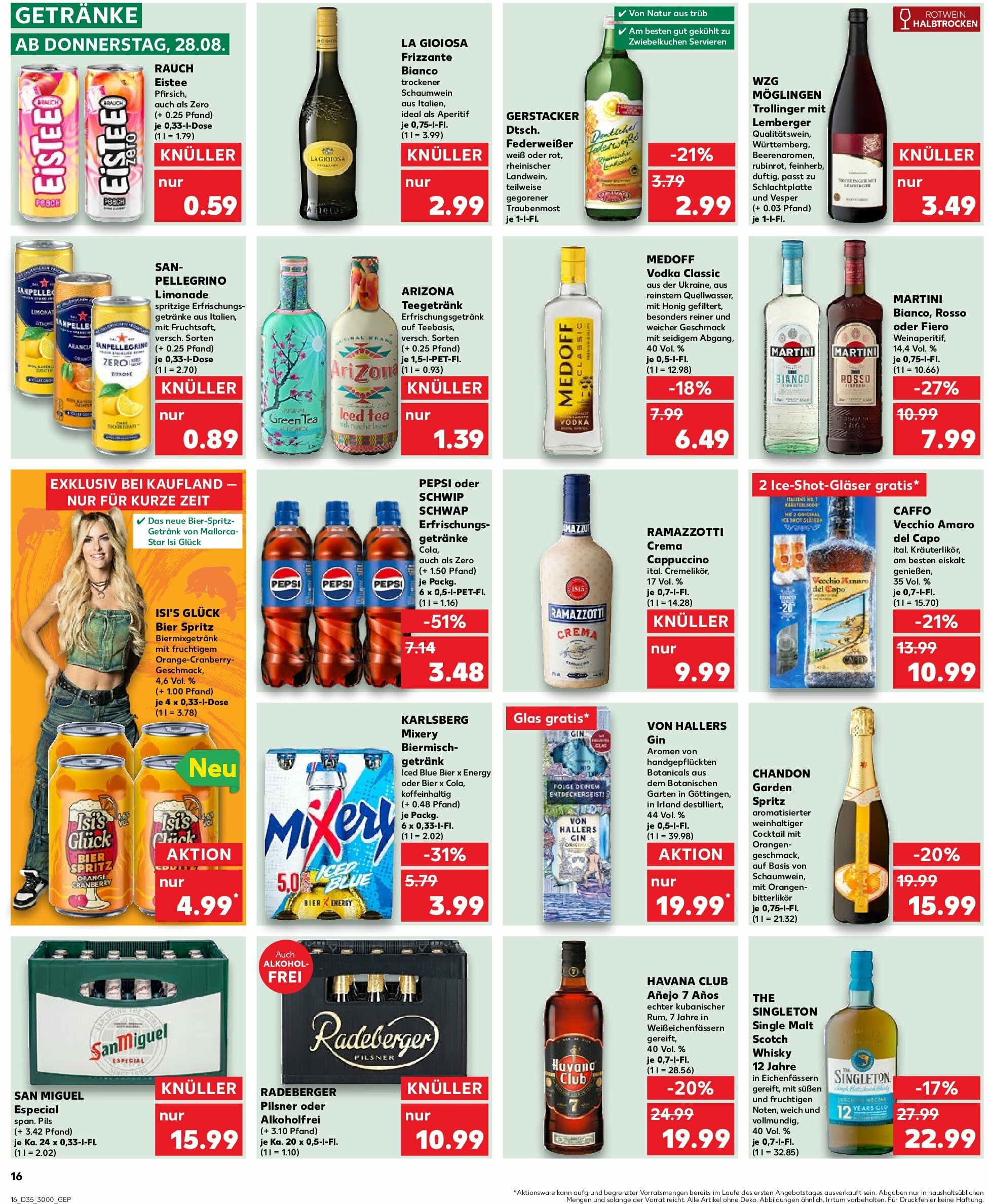 kaufland - Kaufland-Prospekt gültig vom 28.08. bis 03.09. - page: 16