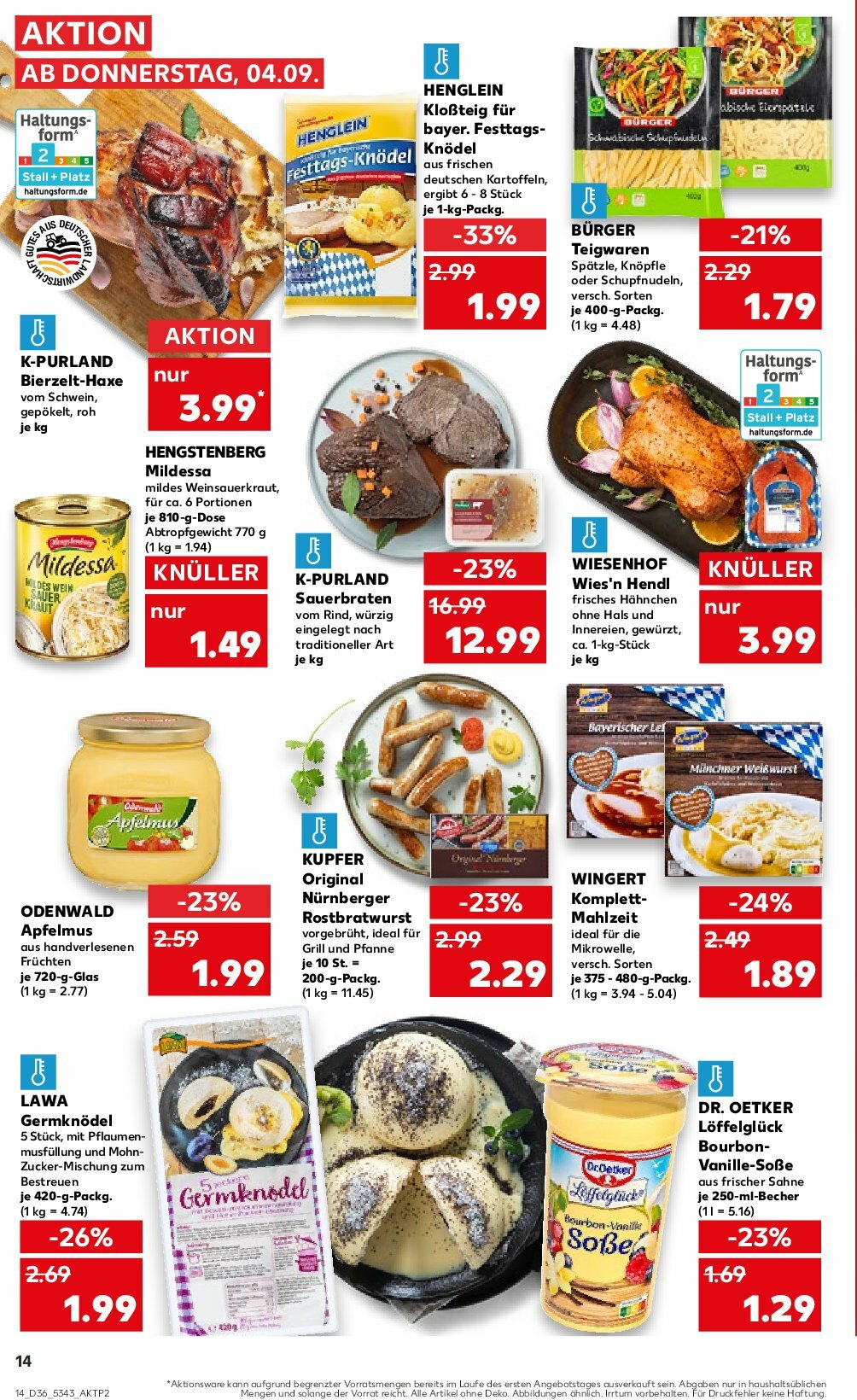 kaufland - Kaufland-Prospekt gültig vom 04.09. bis 10.09. - page: 14 kaufland - Kaufland-Prospekt gültig vom 04.09. bis 10.09. - page: 14