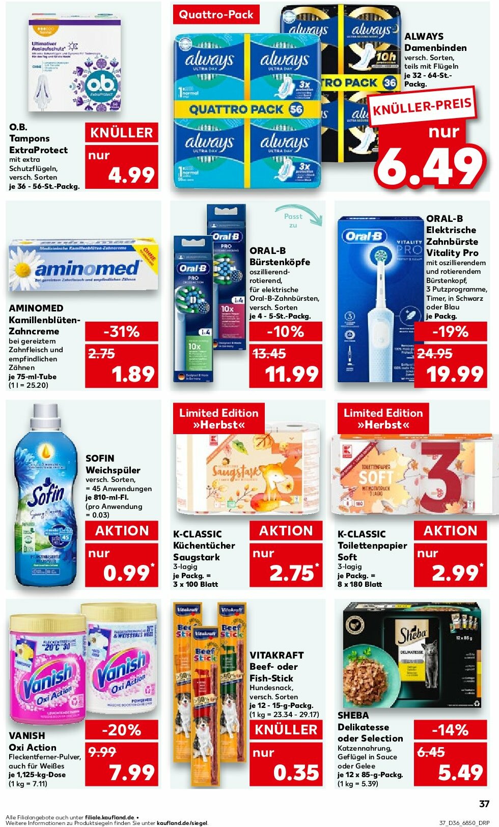 kaufland - Kaufland-Prospekt gültig vom 04.09. bis 10.09. - page: 37 kaufland - Kaufland-Prospekt gültig vom 04.09. bis 10.09. - page: 37