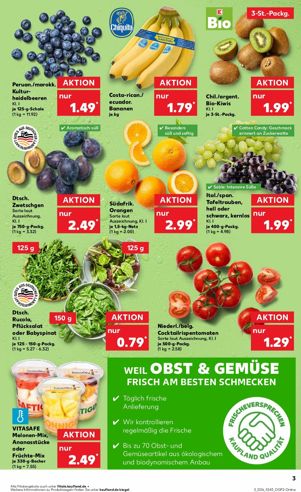 kaufland - Kaufland-Prospekt gültig vom 04.09. bis 10.09. - page: 3 kaufland - Kaufland-Prospekt gültig vom 04.09. bis 10.09. - page: 3