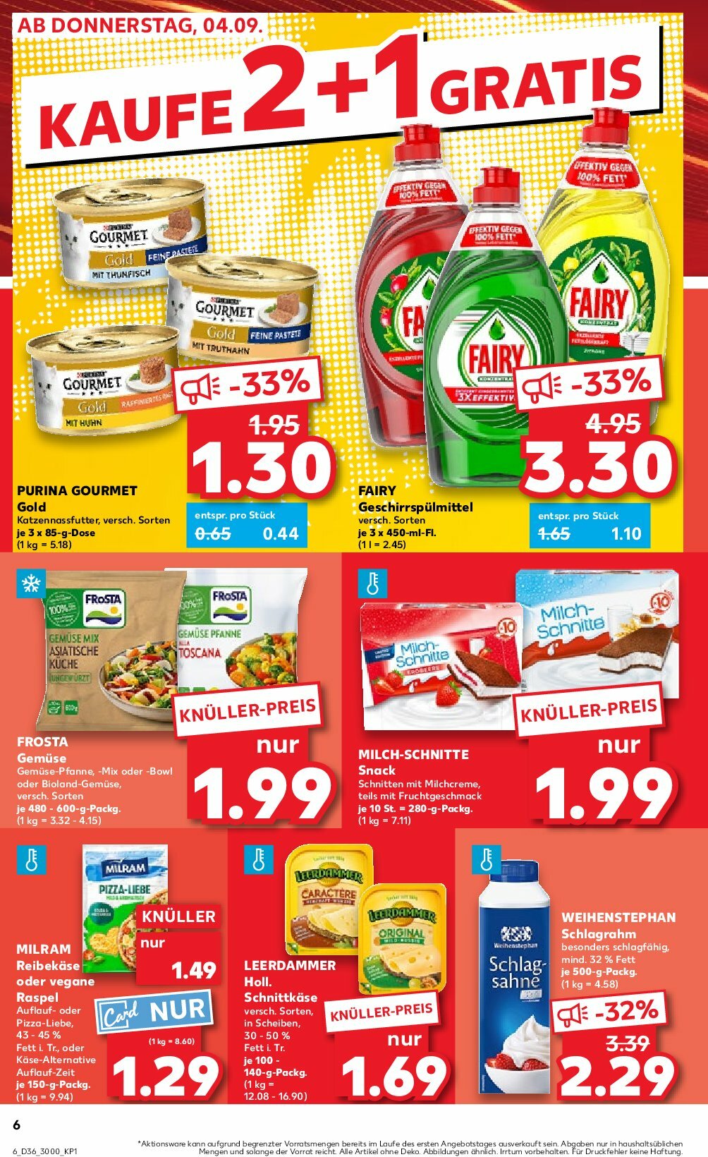 kaufland - Kaufland-Prospekt gültig vom 04.09. bis 10.09. - page: 6 kaufland - Kaufland-Prospekt gültig vom 04.09. bis 10.09. - page: 6