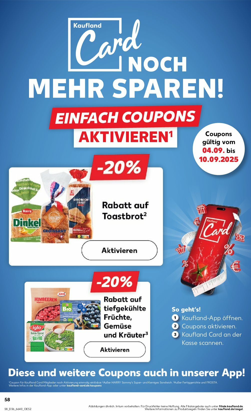 kaufland - Kaufland-Prospekt gültig vom 04.09. bis 10.09. - page: 58 kaufland - Kaufland-Prospekt gültig vom 04.09. bis 10.09. - page: 58