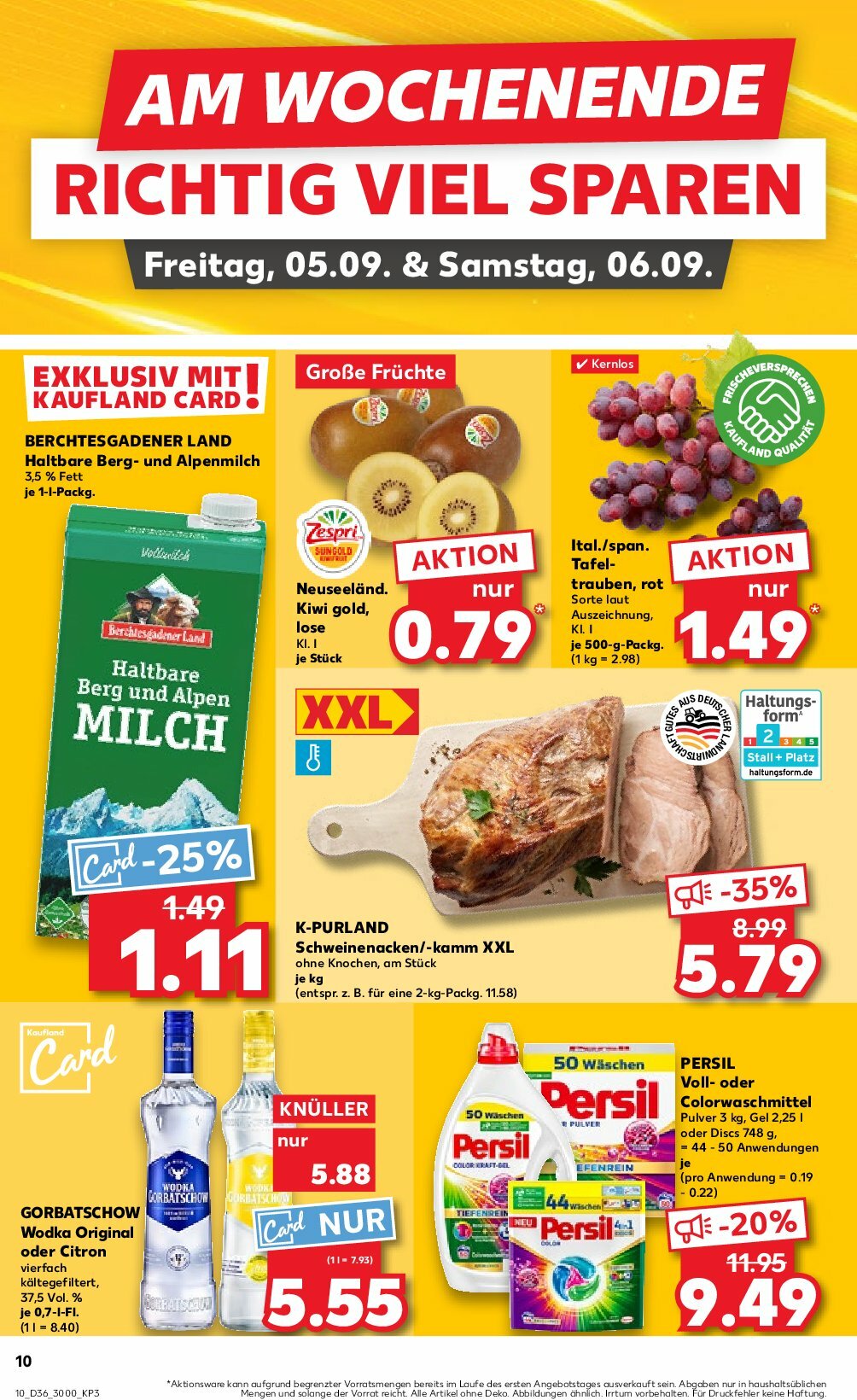 kaufland - Kaufland-Prospekt gültig vom 04.09. bis 10.09. - page: 10 kaufland - Kaufland-Prospekt gültig vom 04.09. bis 10.09. - page: 10