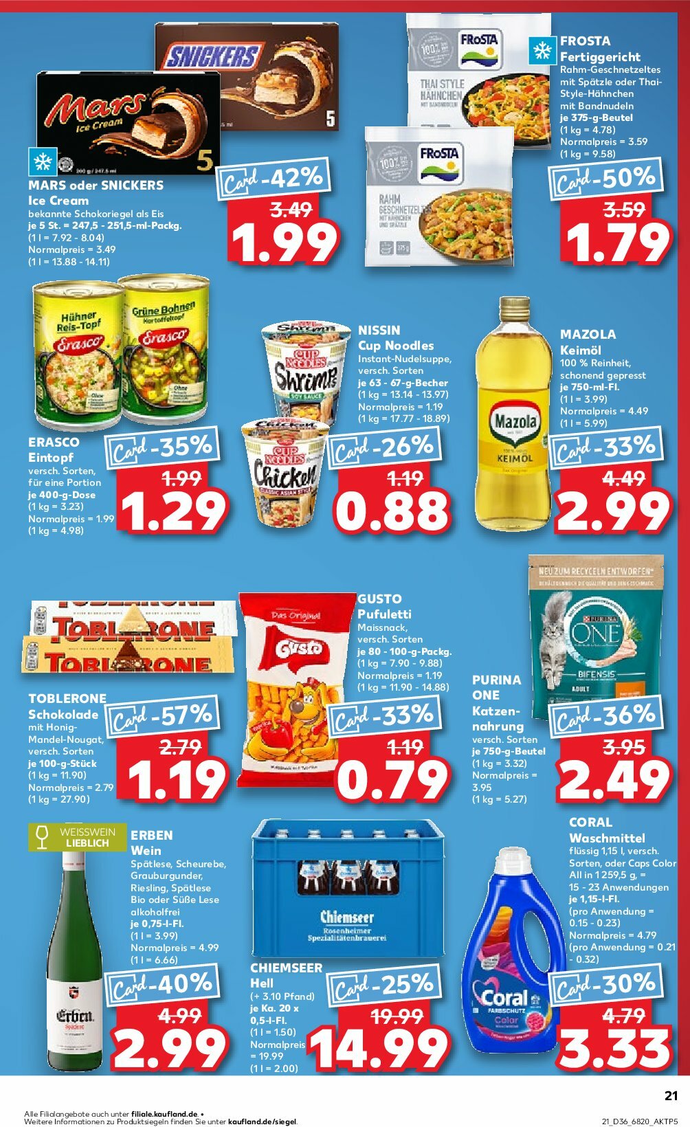 kaufland - Kaufland-Prospekt gültig vom 04.09. bis 10.09. - page: 21 kaufland - Kaufland-Prospekt gültig vom 04.09. bis 10.09. - page: 21