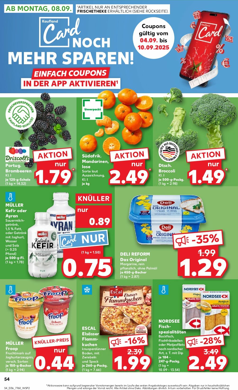 kaufland - Kaufland-Prospekt gültig vom 04.09. bis 10.09. - page: 54 kaufland - Kaufland-Prospekt gültig vom 04.09. bis 10.09. - page: 54