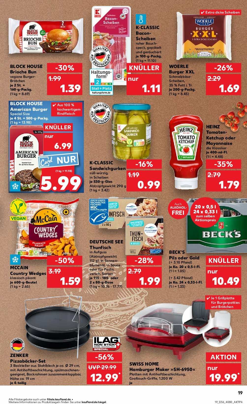 kaufland - Kaufland-Prospekt gültig vom 04.09. bis 10.09. - page: 19 kaufland - Kaufland-Prospekt gültig vom 04.09. bis 10.09. - page: 19