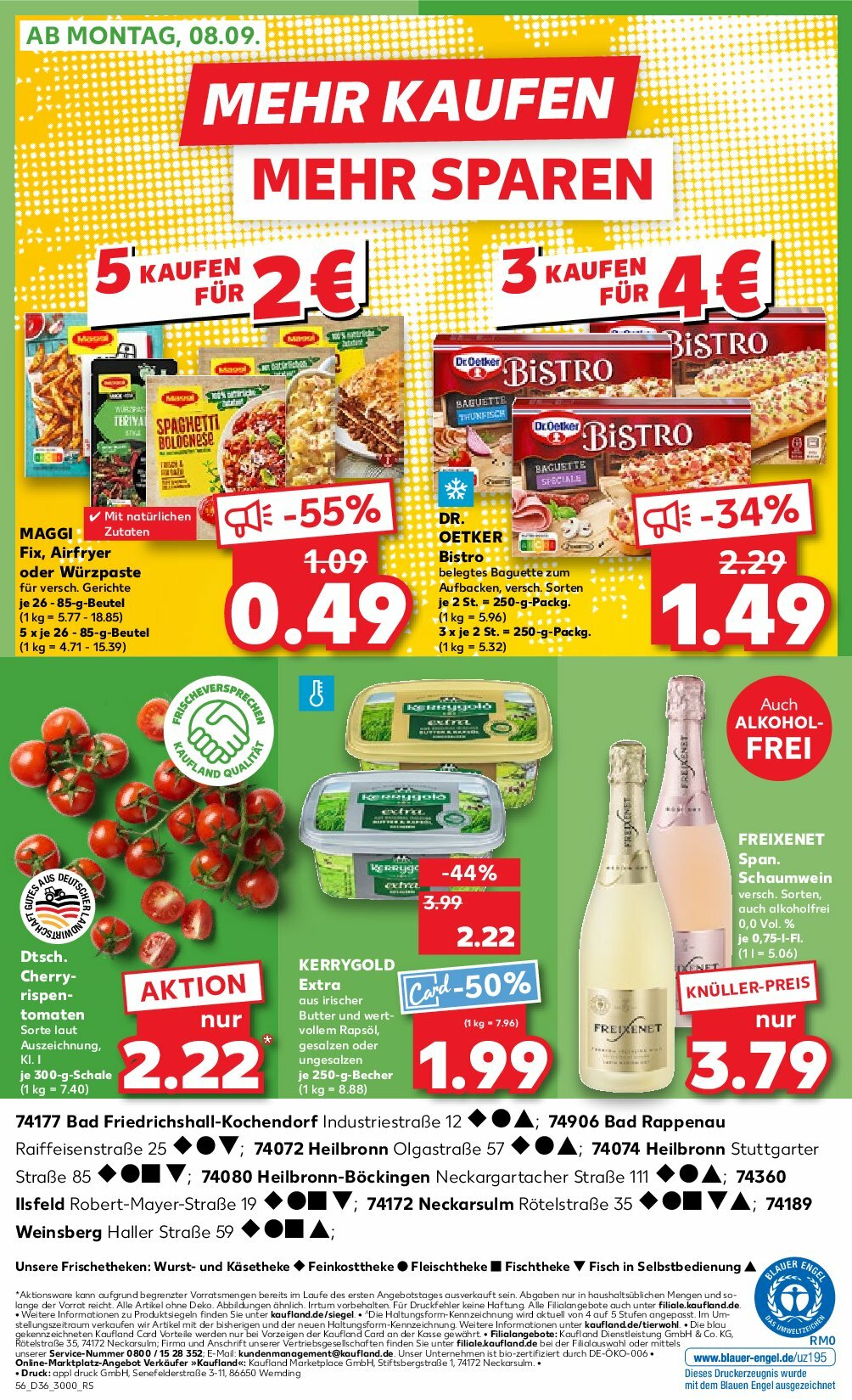 kaufland - Kaufland-Prospekt gültig vom 04.09. bis 10.09. - page: 56 kaufland - Kaufland-Prospekt gültig vom 04.09. bis 10.09. - page: 56