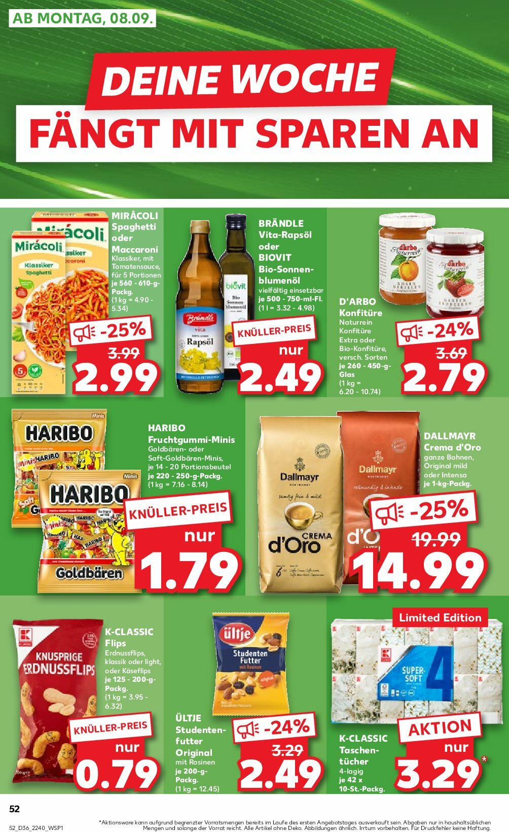 kaufland - Kaufland-Prospekt gültig vom 04.09. bis 10.09. - page: 52 kaufland - Kaufland-Prospekt gültig vom 04.09. bis 10.09. - page: 52