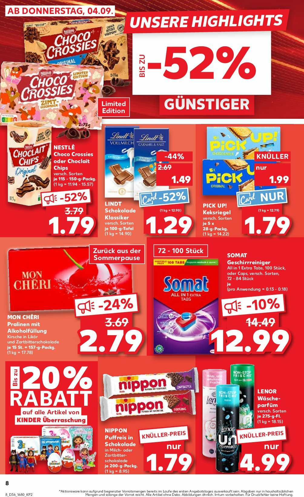kaufland - Kaufland-Prospekt gültig vom 04.09. bis 10.09. - page: 8 kaufland - Kaufland-Prospekt gültig vom 04.09. bis 10.09. - page: 8