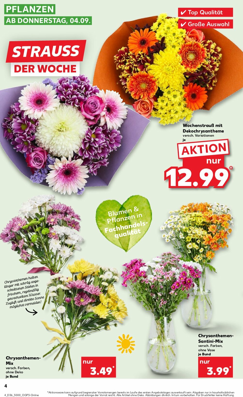 kaufland - Kaufland-Prospekt gültig vom 04.09. bis 10.09. - page: 4 kaufland - Kaufland-Prospekt gültig vom 04.09. bis 10.09. - page: 4