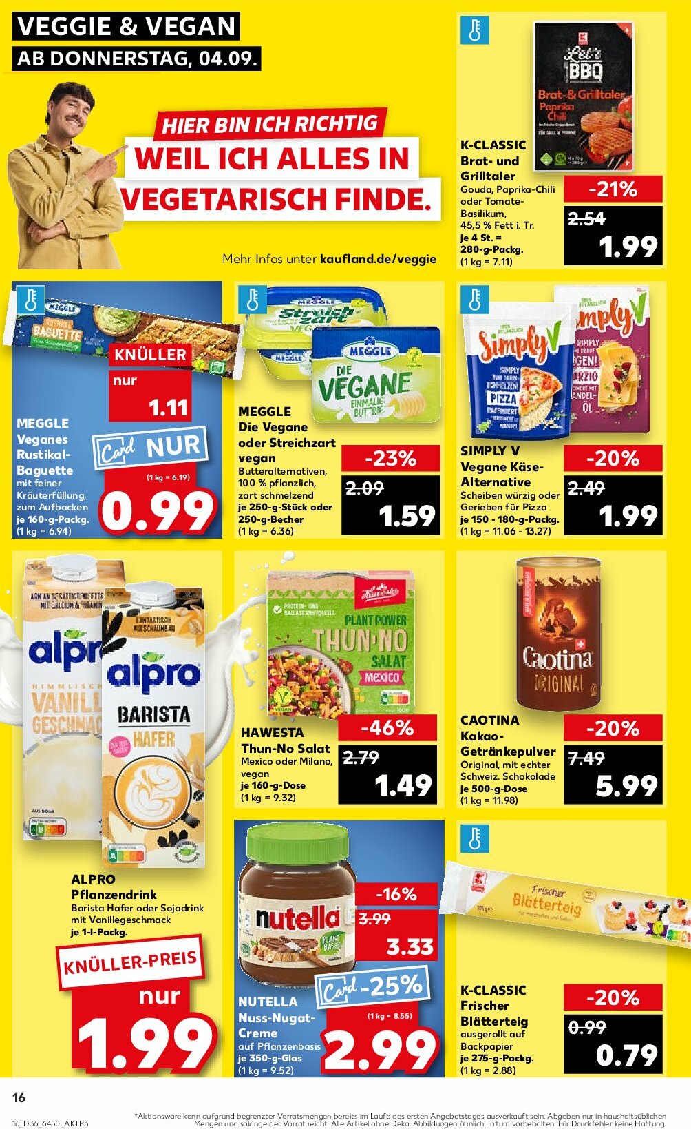 kaufland - Kaufland-Prospekt gültig vom 04.09. bis 10.09. - page: 16 kaufland - Kaufland-Prospekt gültig vom 04.09. bis 10.09. - page: 16