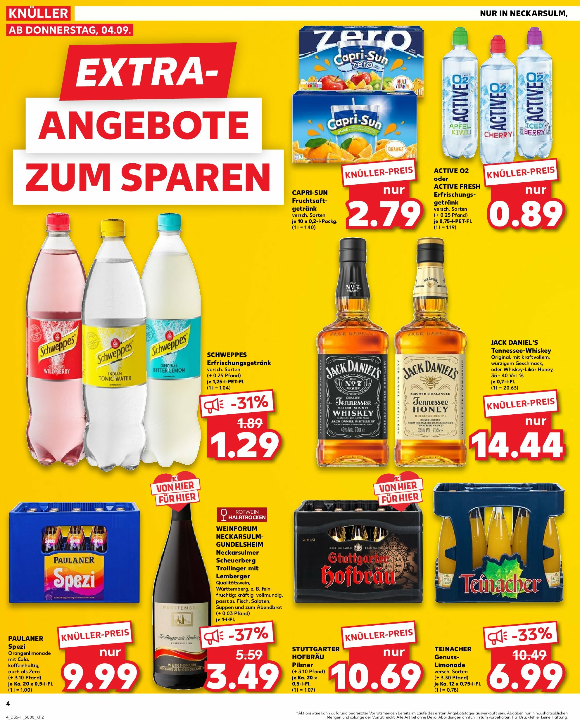 kaufland - Kaufland - Neckarsulm-Prospekt gültig vom 04.09. bis 10.09. - page: 4