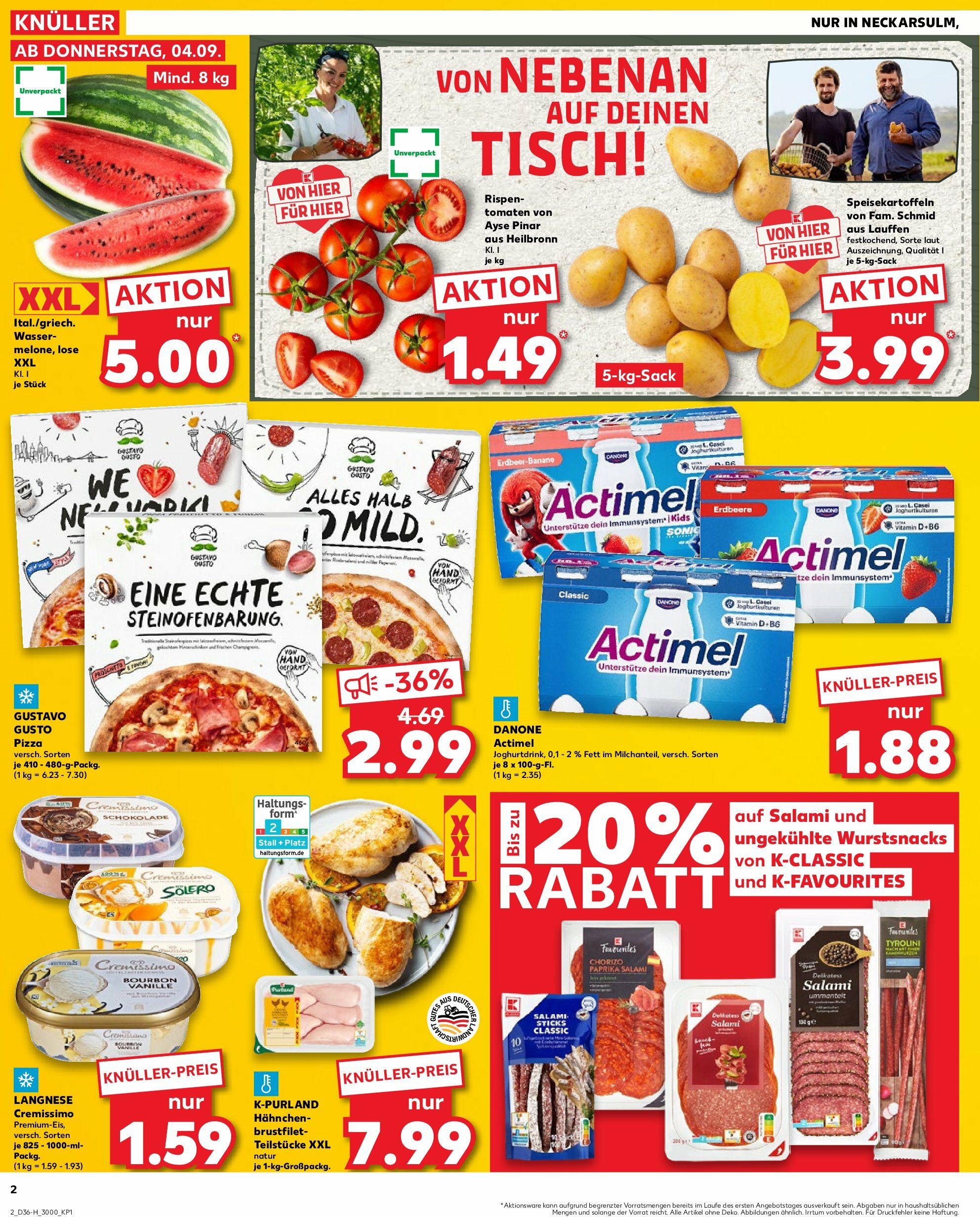 kaufland - Kaufland - Neckarsulm-Prospekt gültig vom 04.09. bis 10.09. - page: 2