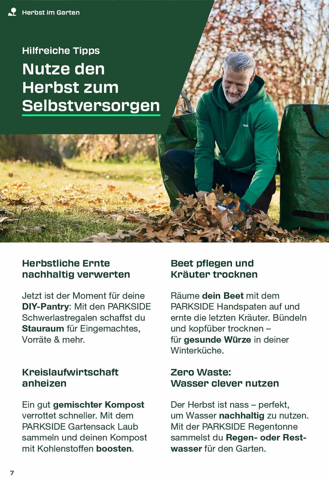kaufland - Kaufland - Parkside-Prospekt gültig vom 01.09. bis 30.11. - page: 7