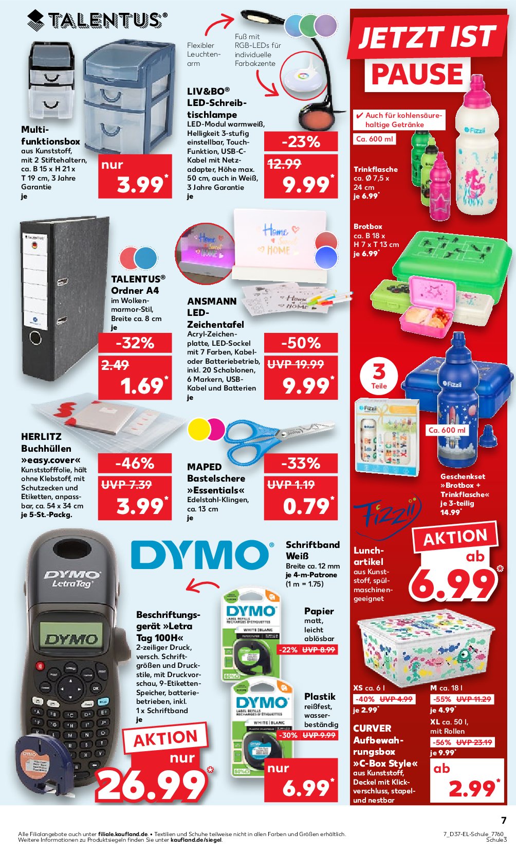 kaufland - Kaufland - Ready for School-Prospekt gültig vom 11.09. bis 24.09. - page: 7