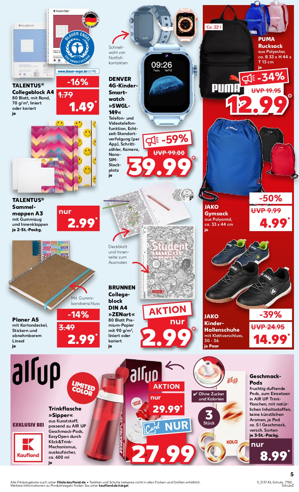 kaufland - Kaufland - Ready for School-Prospekt gültig vom 11.09. bis 24.09. - page: 5