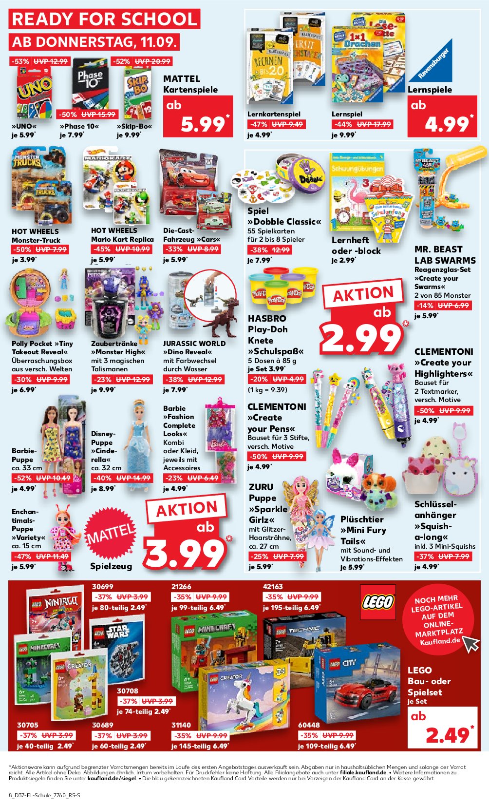 kaufland - Kaufland - Ready for School-Prospekt gültig vom 11.09. bis 24.09. - page: 8