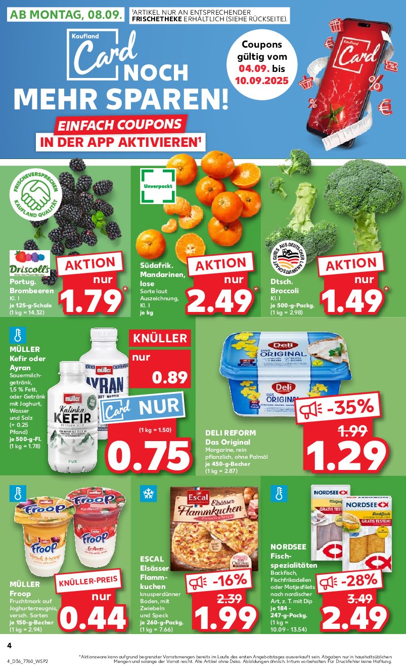 kaufland - Kaufland-Prospekt gültig vom 07.09. bis 10.09. - page: 4 kaufland - Kaufland-Prospekt gültig vom 07.09. bis 10.09. - page: 4