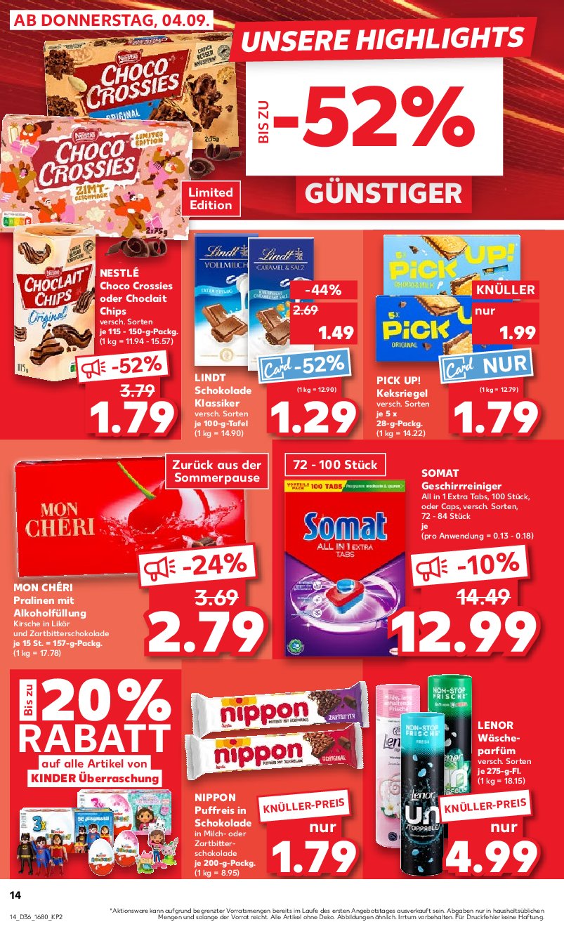 kaufland - Kaufland-Prospekt gültig vom 07.09. bis 10.09. - page: 14 kaufland - Kaufland-Prospekt gültig vom 07.09. bis 10.09. - page: 14