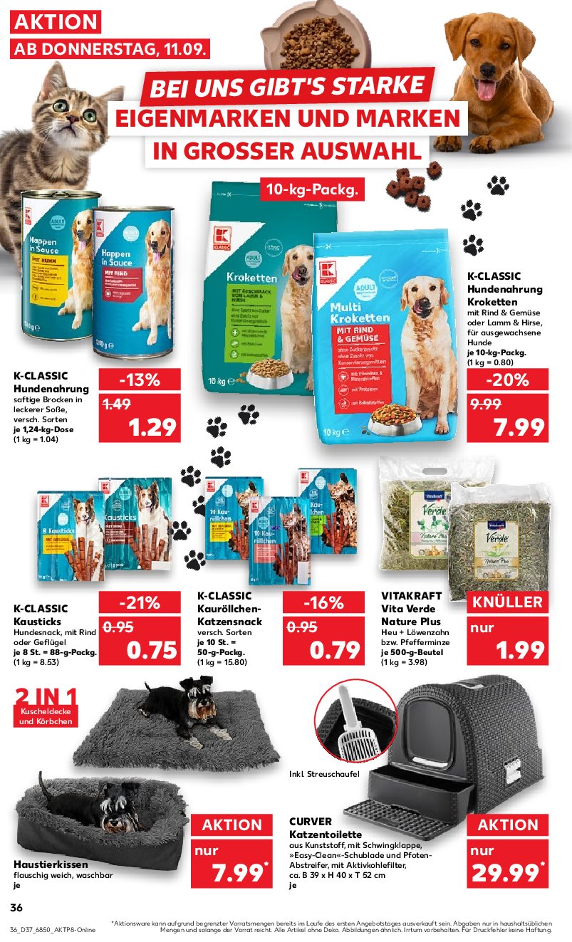 kaufland - Kaufland-Prospekt gültig vom 11.09. bis 17.09. - page: 36