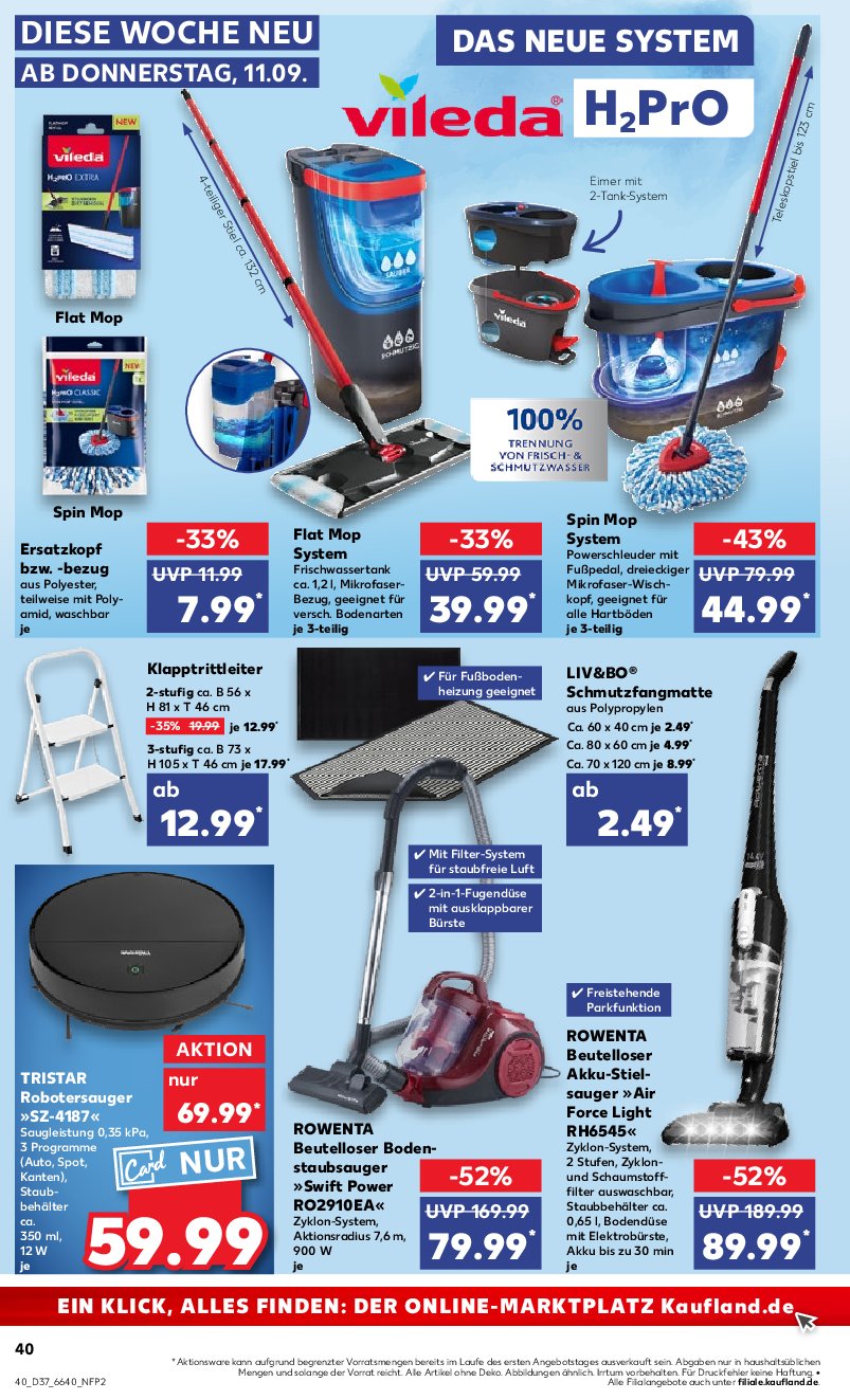 kaufland - Kaufland-Prospekt gültig vom 11.09. bis 17.09. - page: 40