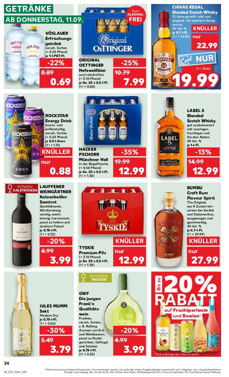 kaufland - Kaufland-Prospekt gültig vom 11.09. bis 17.09. - page: 34
