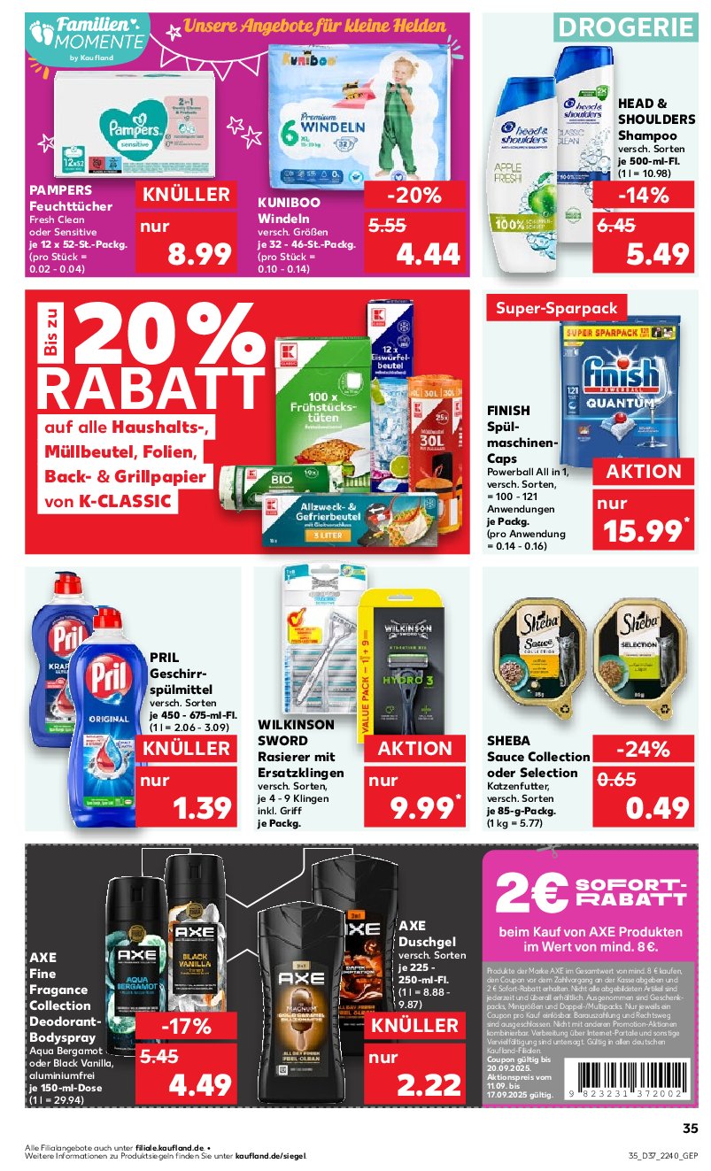 kaufland - Kaufland-Prospekt gültig vom 11.09. bis 17.09. - page: 35