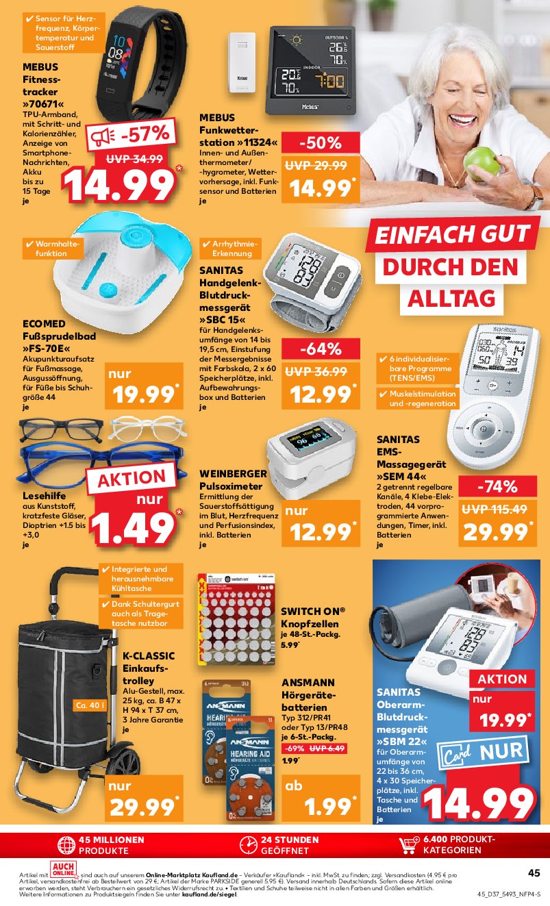 kaufland - Kaufland-Prospekt gültig vom 11.09. bis 17.09. - page: 45