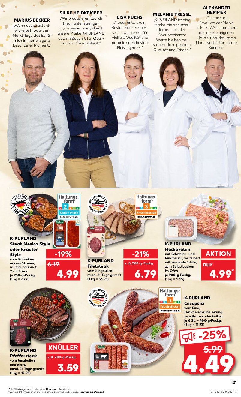 kaufland - Kaufland-Prospekt gültig vom 11.09. bis 17.09. - page: 21