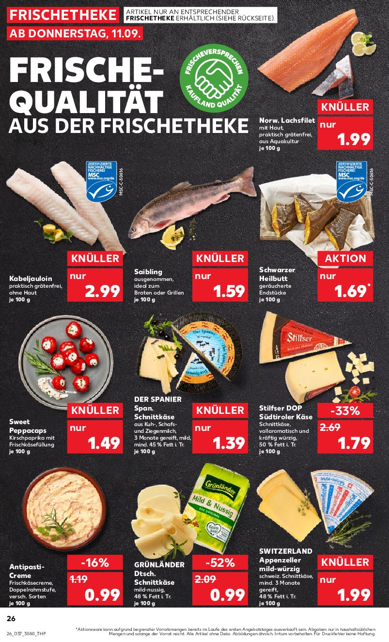 kaufland - Kaufland-Prospekt gültig vom 11.09. bis 17.09. - page: 26