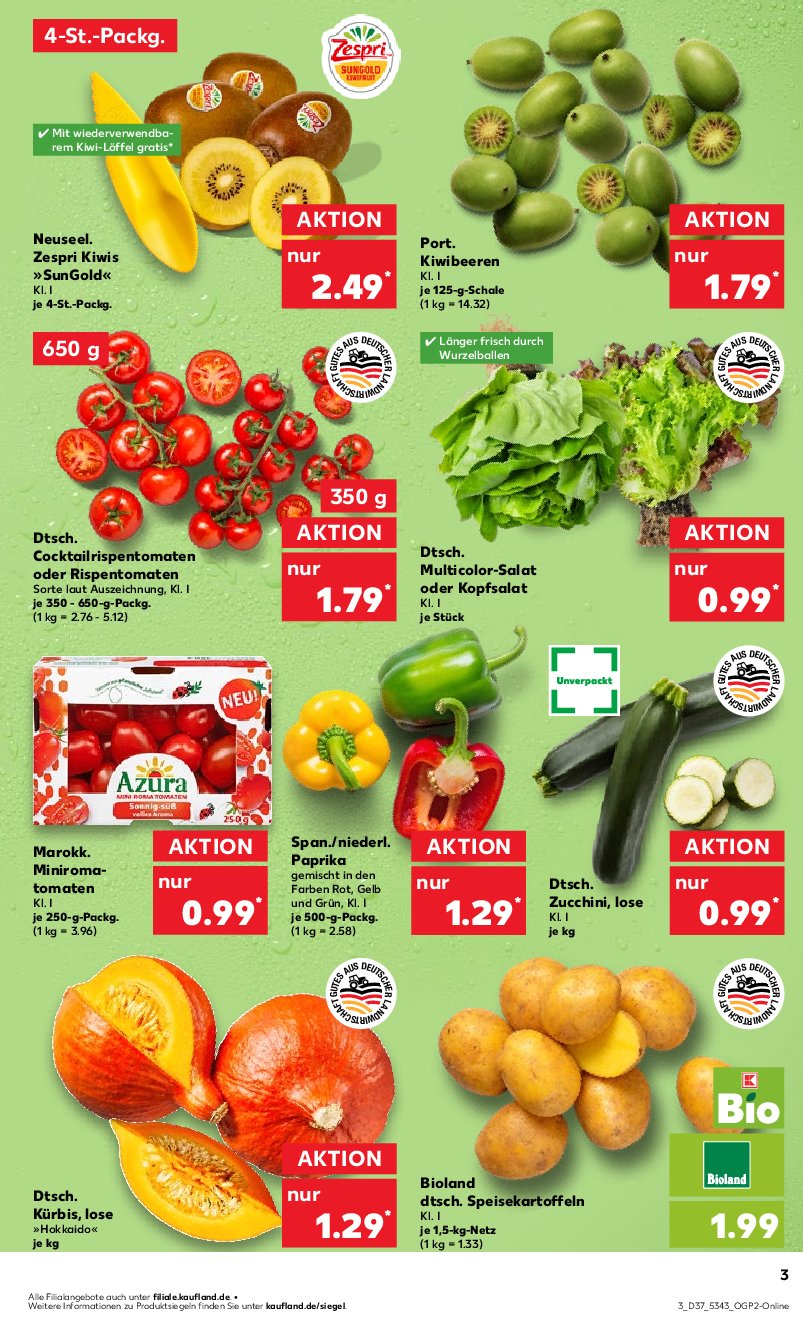 kaufland - Kaufland-Prospekt gültig vom 11.09. bis 17.09. - page: 3