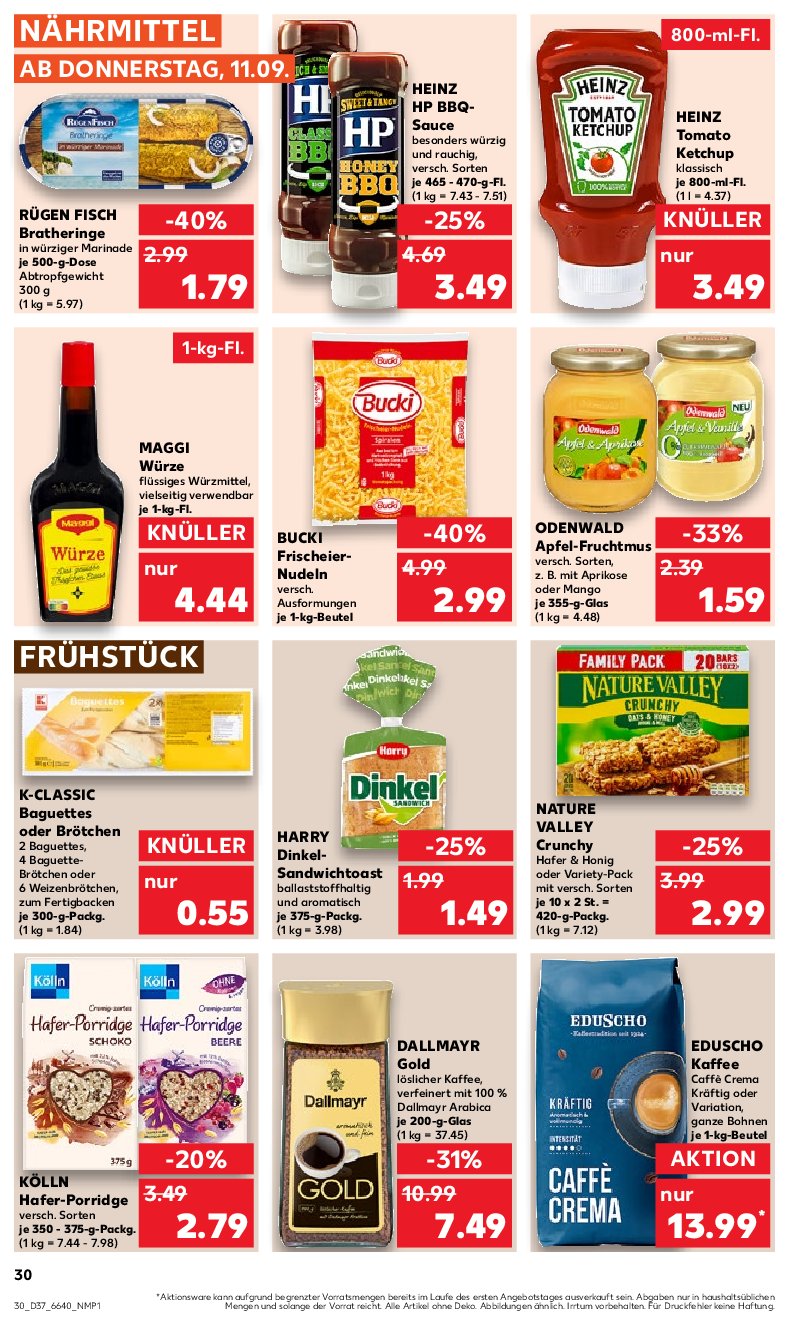 kaufland - Kaufland-Prospekt gültig vom 11.09. bis 17.09. - page: 30