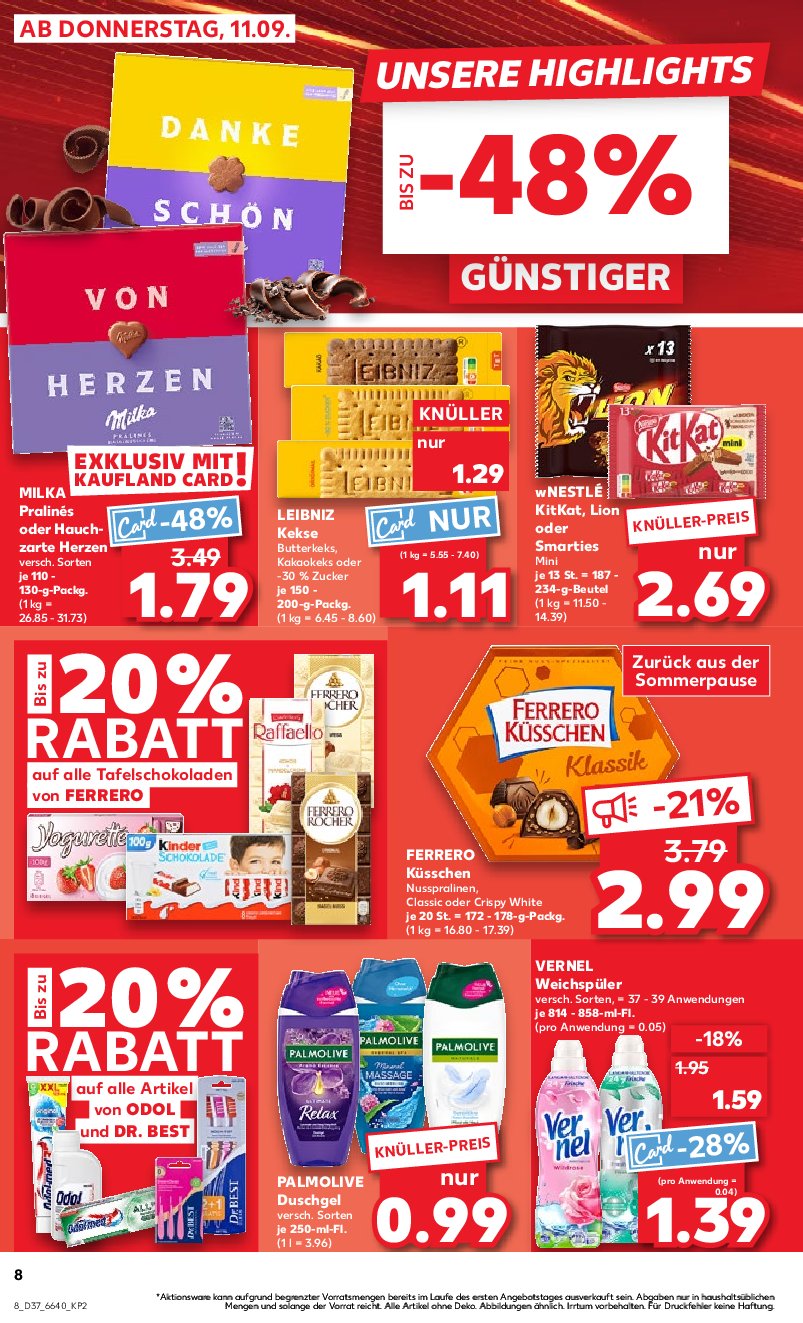 kaufland - Kaufland-Prospekt gültig vom 11.09. bis 17.09. - page: 8