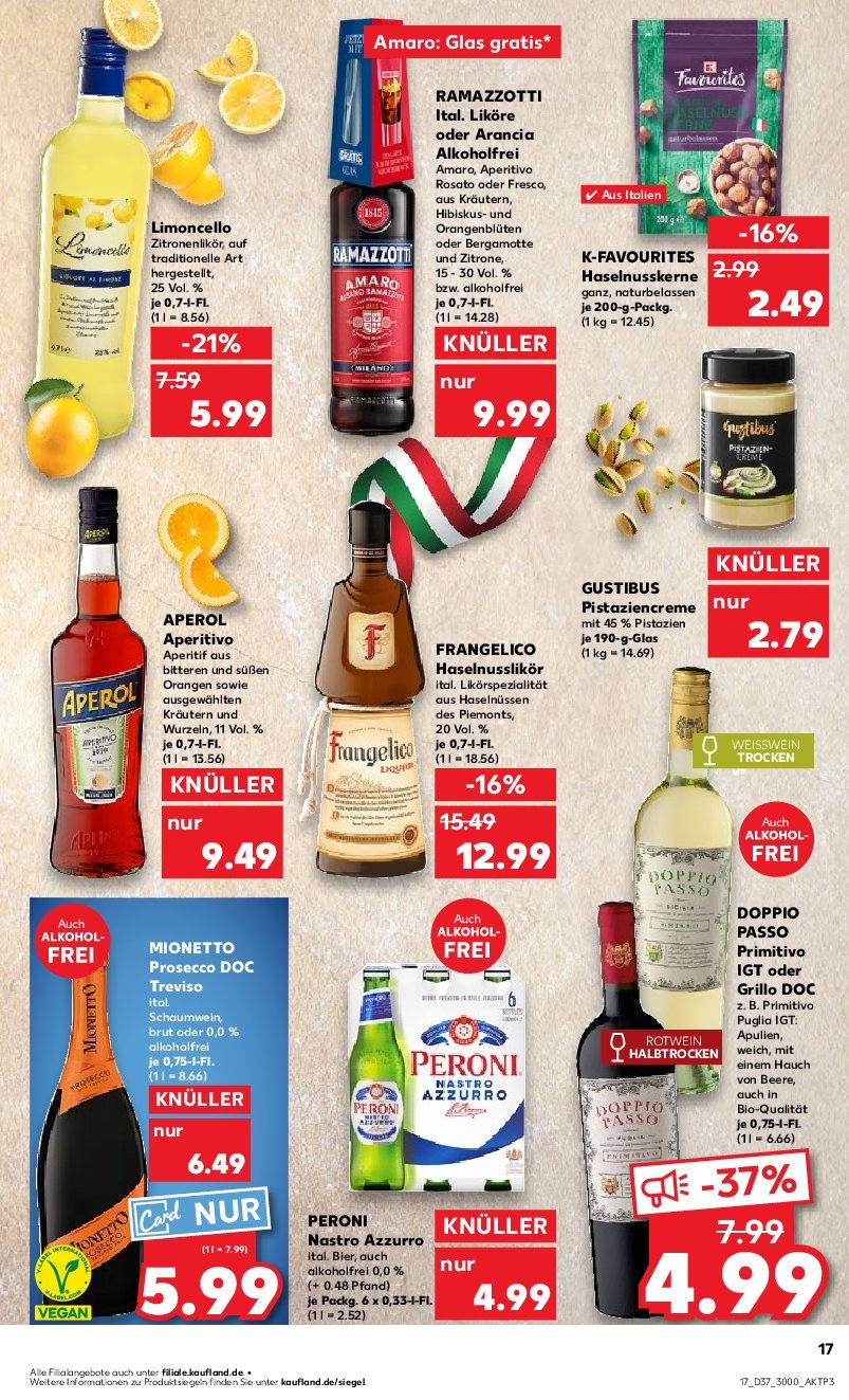 kaufland - Kaufland-Prospekt gültig vom 11.09. bis 17.09. - page: 17