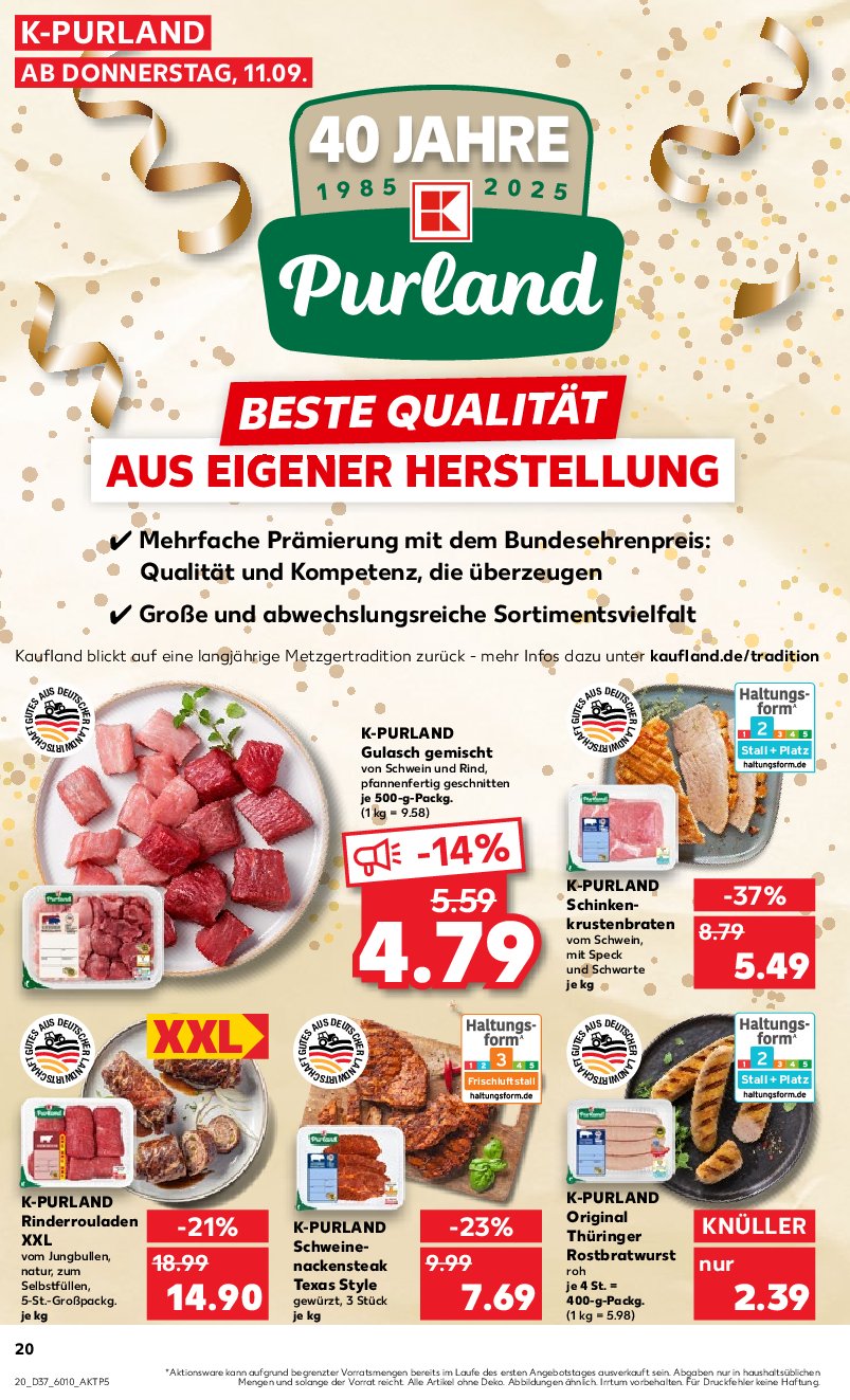 kaufland - Kaufland-Prospekt gültig vom 11.09. bis 17.09. - page: 20