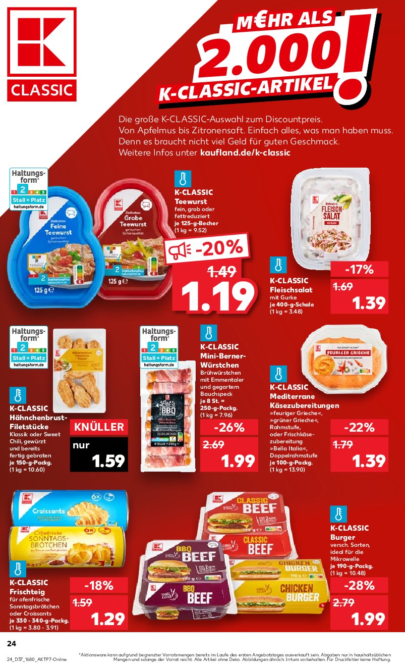 kaufland - Kaufland-Prospekt gültig vom 11.09. bis 17.09. - page: 24