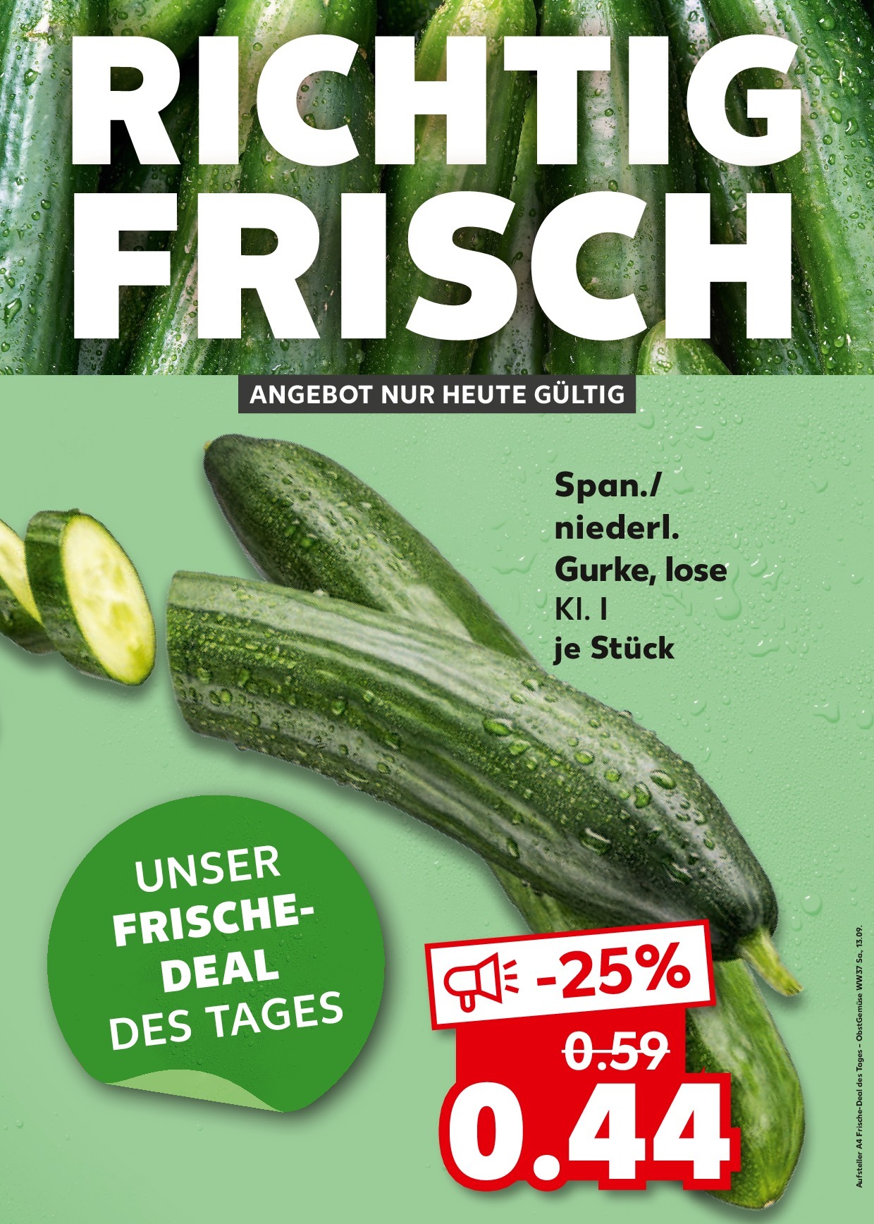 kaufland - Kaufland-Prospekt gültig vom 13.09. bis 13.09.